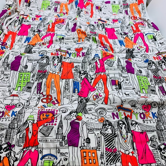 NWT Henri Bendel Drawstring Laundry Travel Bag 23” x 17” - Picture 2 of 4